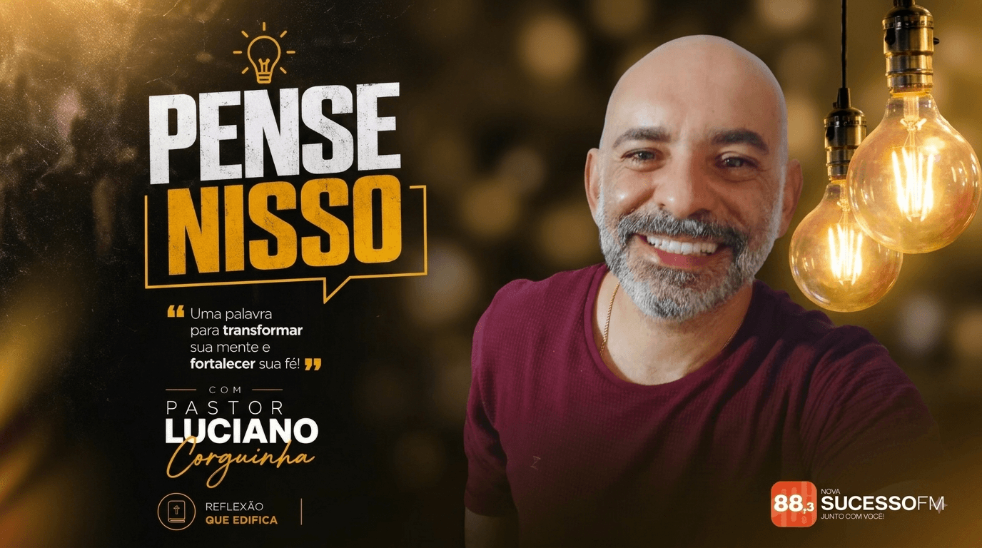 Imagem de capa da notícia: Em breve o Pastor Luciano Corguinha estreia projeto na Rádio Sucesso FM